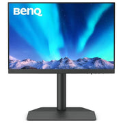BenQ SW242Q PhotoVue Monitor per Fotografia 24,1'' WQXGA 2560x1600 IPS 99% Adobe RGB USB-C 90W colore Nero