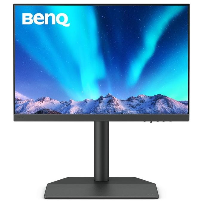 BenQ SW242Q PhotoVue Monitor per Fotografia 24,1'' WQXGA 2560x1600 IPS 99% Adobe RGB USB-C 90W colore Nero