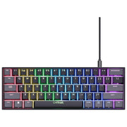 Trust 24884 GXT 867 Acira Tastiera Gaming Meccanica USB QWERTY Italiano 60% RGB Cavo Rimovibile 1 8 m colore Nero