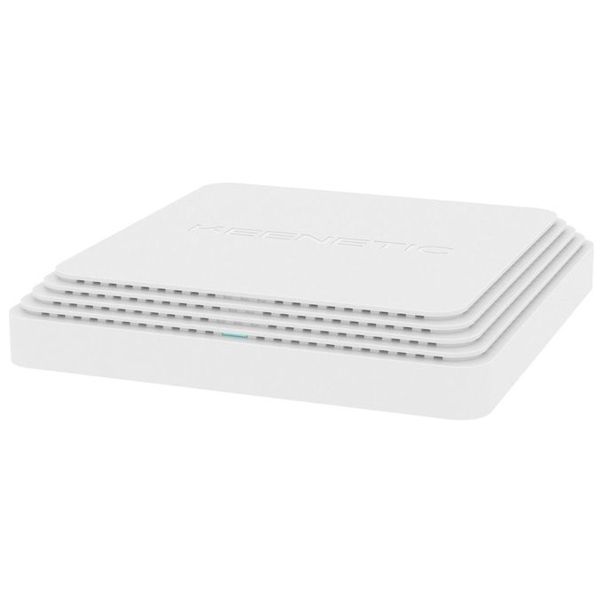 Keenetic KN-2810-41EN Orbiter Pro Access Point Wi-Fi Mesh AC1300 con 2 porte Gigabit e Power over Ethernet colore Bianco