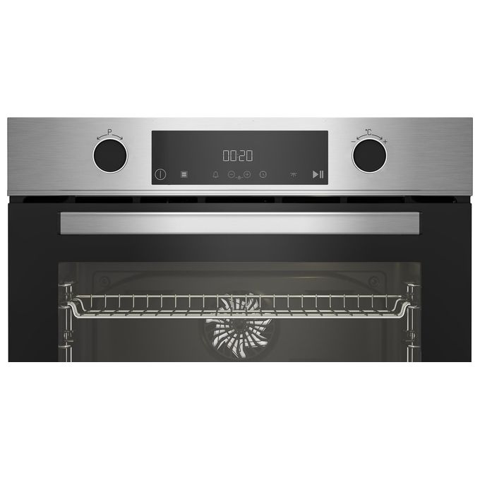 Beko BBVM12400XPS Beyond Forno da incasso Elettrico Pirolitico 72 L Classe A+ 15 Funzioni SplitandCook (59.5x59.4x56.7 cm) colore Acciaio Inox