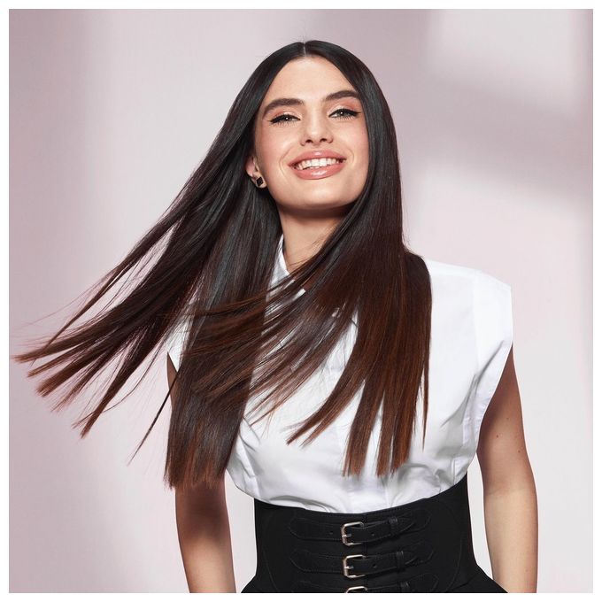 BELLISSIMA 11878 XL Ion Piastra per capelli piastre large 110x45 mm 5 temperature 150-230°C 67W cavo 1.8 m colore Nero Rosa