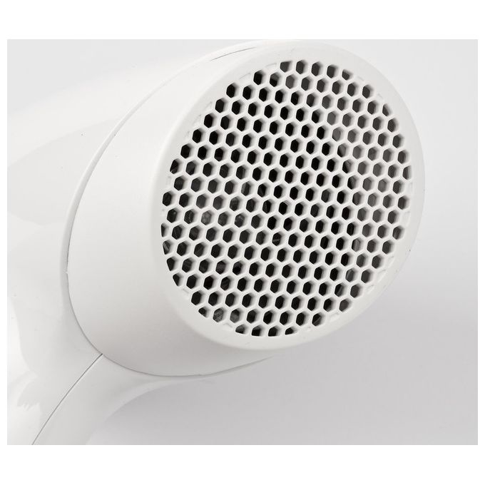 Girmi PH03 Asciugacapelli da parete 1800 W 2 velocita' 2 temperature Getto aria fredda colore Bianco