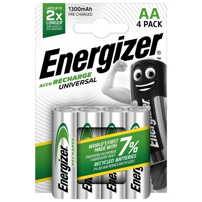 Energizer Batteria Stilo AA Ricaricabile