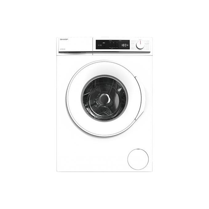 Sharp ES-NFA8121WD Lavatrice a carica frontale 8 Kg Classe D 1200 giri Oblo' grande Bianco 845x597x527