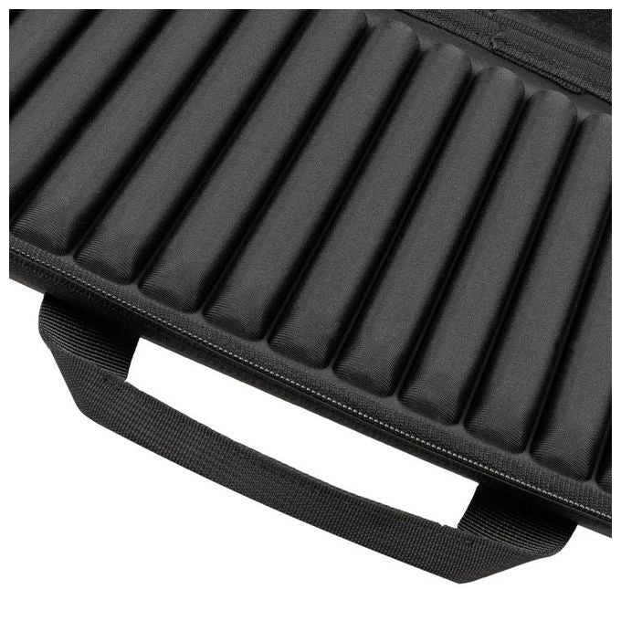Rivacase 5131 Custodia Rigida per Notebook 15.6'' EVA Idrorepellente Resistente agli Urti Tracolla Rimovibile colore Nero