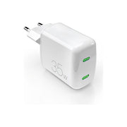 PURO PUFCMTCUSBCC35WGWHI MiniPro Caricabatterie da Parete 2 Porte USB-C 35W GaN Power Delivery colore Bianco