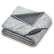 Beurer HD 75 Nordic Grey Green Planet Termocoperta 180x130 cm 6 Livelli di Temperatura Spegnimento Automatico Lavabile colore Grigio