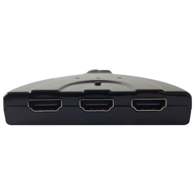 Techly 360042 Switch Hdmi 3x1 Pigtail 4K Nero
