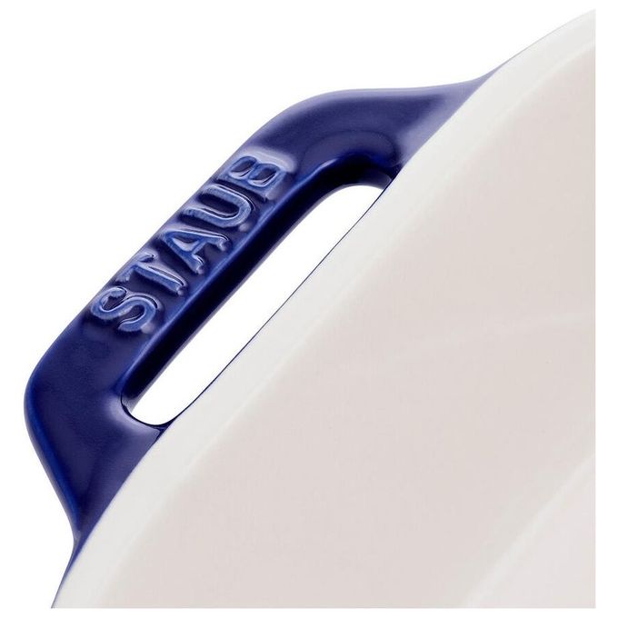 Staub Pirofila in Ceramica Blu 34x24x7.6cm