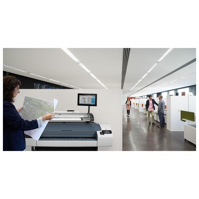 HP 5EK01A#B19 SD Pro 2 Scanner per Grandi Formati 44 pollici A0 CIS 1200 x 1200 DPI Touchscreen 15.6 pollici colore Nero