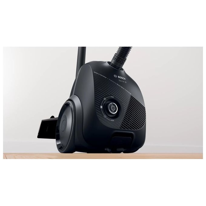 Bosch BGLS2BA1 Serie 2 Aspirapolvere a traino con sacco 3,5 L 600 W 80 dB colore Nero