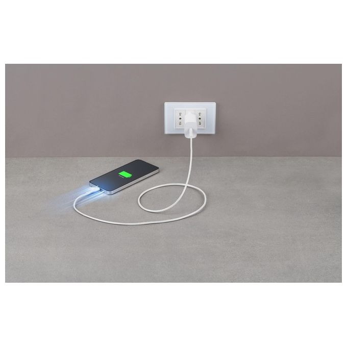 Cellular Line Cavo Usb-C a Usb-C 1mt Bianco
