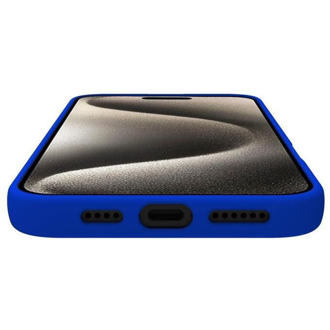Celly Cromo Cover per iPhone 16 Pro Max Blu