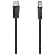 Hama Cavo Usb A 2.0-Usb B 2.0 3mt Nero