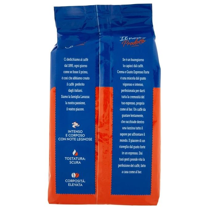 Lavazza Caffe' in Grani Crema e Gusto Forte 1Kg