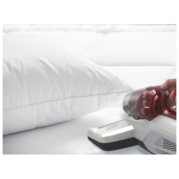 Hoover MBC500UV Aspirapolvere con Filo senza Sacco Capacita' 0,3 Litri Sistema Ciclonico Rosso-Bianco