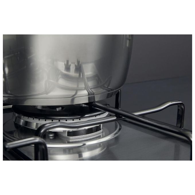Hotpoint Piano Cottura a Gas 4 Zone 60 cm in Acciaio Inox PCN 642 T-IX-HAR Elegante e Funzionale