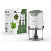 Imetec 7473 TritaCompact Tritatutto Elettrico 0.4 L 350 W 2 Lame Acciaio Inox colore Bianco Verde