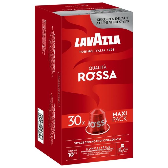 Lavazza 7035 Capsule Caffe' Lavazza Nespresso Qualita' Rossa