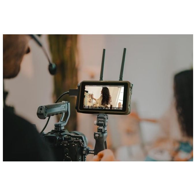 Atomos ATOMNJAU01 Ninja Ultra Monitor Registrator HDMI 5,2'' 1000 nit 10 bit ProRes RAW fino a 8K colore Nero