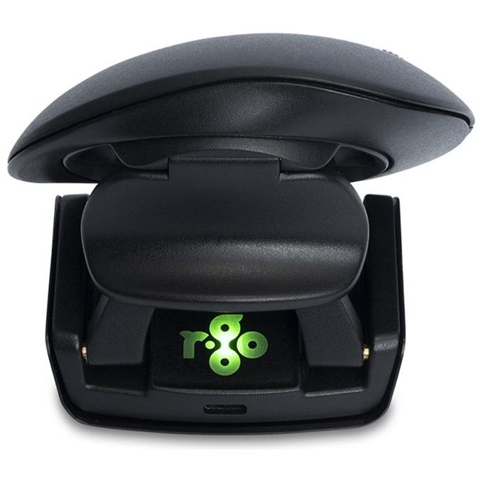 R-Go Tools RGOTWBMWLBL Mouse ergonomico R-Go Twister Ambidestro Pieghevole Bluetooth e USB 2400 DPI con Software di Pausa colore Nero
