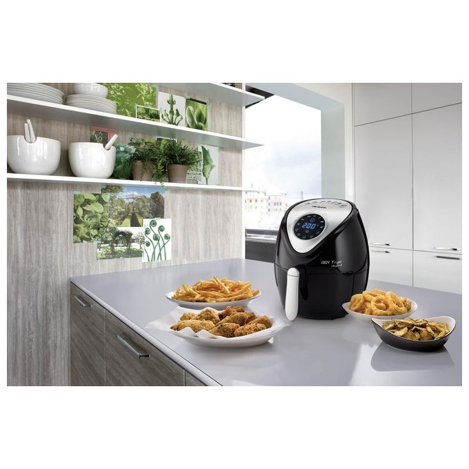 Ariete 4616 Airy Fryer Digital Friggitrice ad Aria 3,5 Litri 1300W Nero