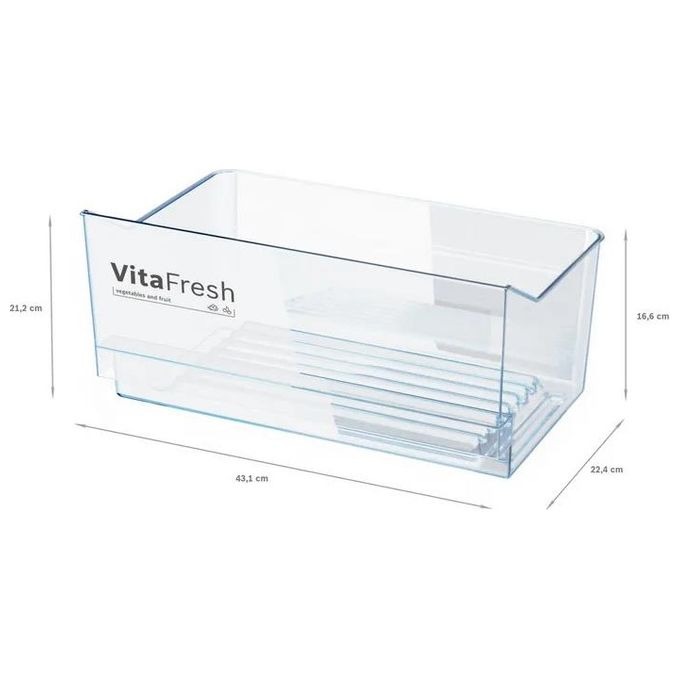 Bosch KSV36VLEP Serie 4 Frigorifero Monoporta 346 L 186 cm Classe E 39 dB No Frost Super Cooling colore Acciaio Inox