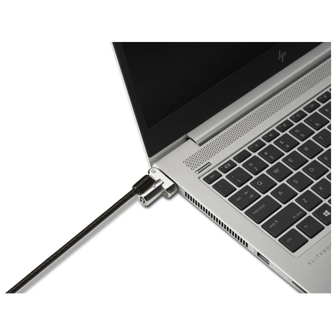 Kensington K62318WW Lucchetto per Laptop Universale 3-in-1 con Chiave da 5 mm Cavo in Acciaio al Carbonio da 1,8 m Tecnologia Hidden Pin colore Nero