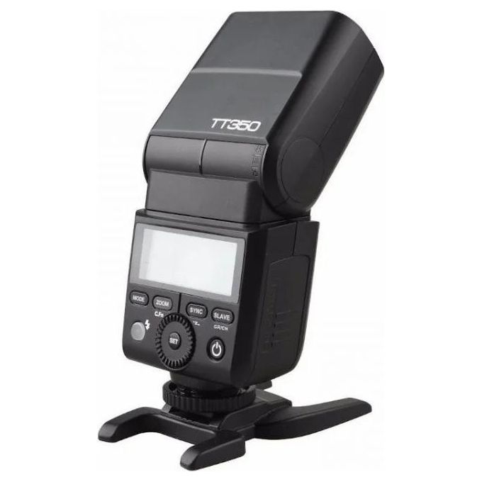 Godox TT350S Flash Speedlite per Fotocamere Sony TTL HSS Wireless 2.4GHz Numero Guida 36 Zoom 24 105mm colore Nero