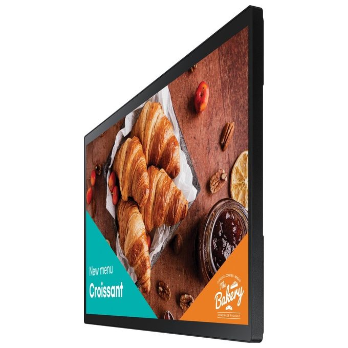 Samsung LH24QBCTBGCXEN QB24C-T Display Touch Segnaletica Digitale 24'' Full HD 250 cd-m² Tizen Wi-Fi colore Nero