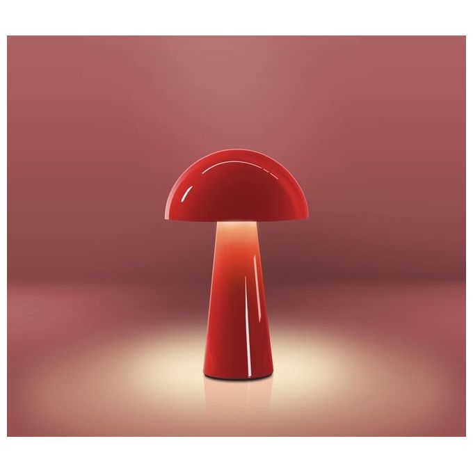 Century Lampada LED da Tavolo COCO Rosso 1.5W 2700K 100 Lumen Dimmerabile IP44