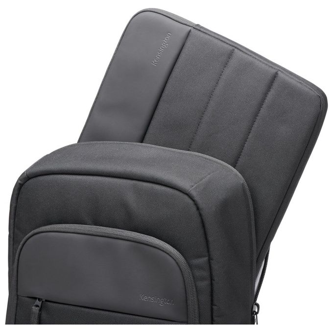 Kensington K60392WW Zaino per Notebook da 16'' con Scomparto Imbottito e Tessuto Traspirante colore Nero
