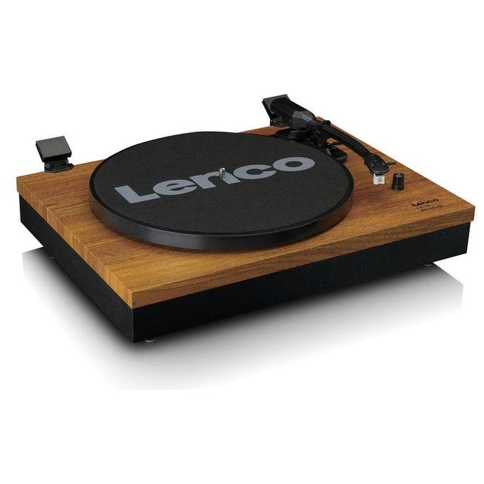 Lenco LS-310WD Giradischi a Cinghia con Diffusori Separati Bluetooth 4.1 Testina Audio Technica MM 20W colore Legno