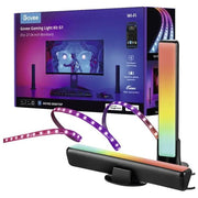 Govee H6608 PC Monitor Pro Kit Luce LED RGBIC per Monitor 27'' 34'' WiFi Bluetooth 36 W colore Nero