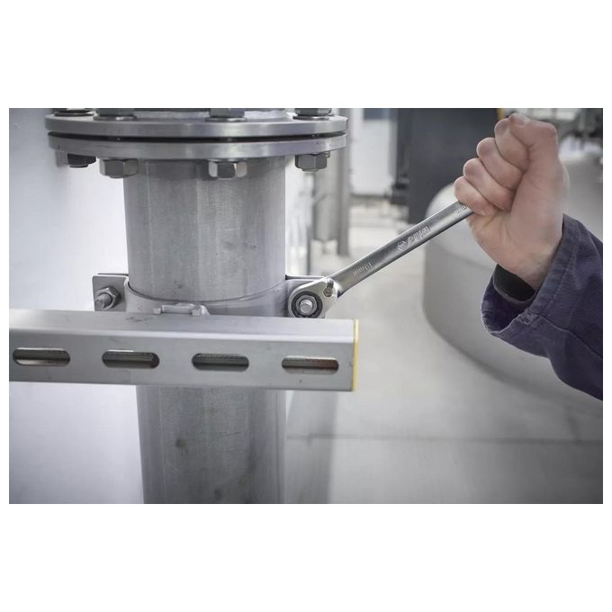 Wiha Set Chiavi Combinate a Cricchetto con Supporto 13 Pezzi