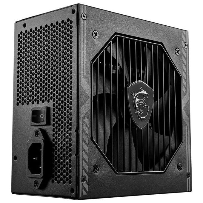 MSI 306-7ZP2A11-CE0 MAG A550BN Alimentatore PC ATX 550W 80 PLUS Bronze Single Rail 12V Ventola 120mm colore Nero