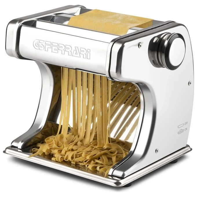 G3 Ferrari G20125 Sfoglia Prof Macchina per la Pasta Elettrica 70W Lasagne Tagliatelle Spaghetti colore Acciaio Inox