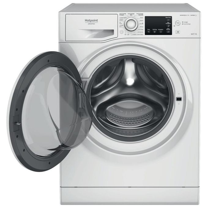Hotpoint NDB 10736 WA IT Active Lavasciuga Libera Installazione 10-7 Kg 1400 rpm Classe D Inverter (85x59,5x60,5 cm) colore Bianco