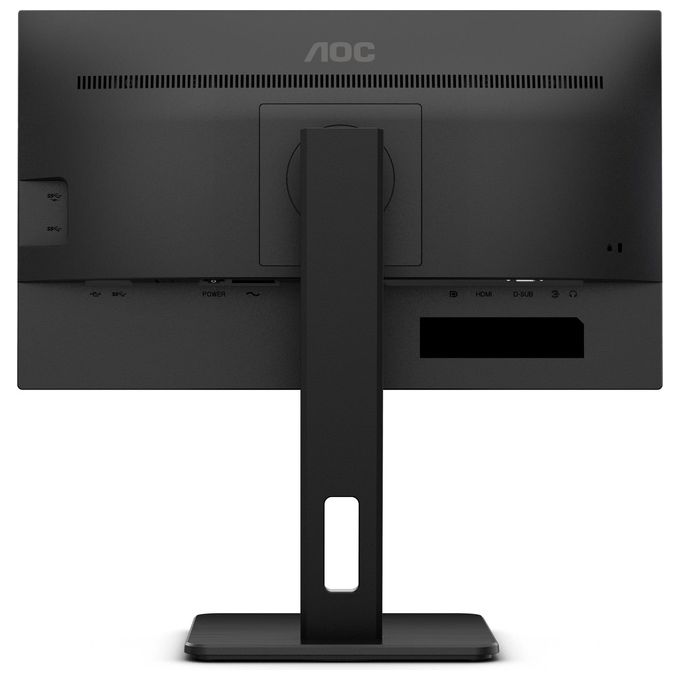 AOC 22E2UMF Monitor PC 21.5'' Full HD VA 1920x1080 75Hz USB Hub 3.2 Flicker Free Adaptive Sync colore Nero