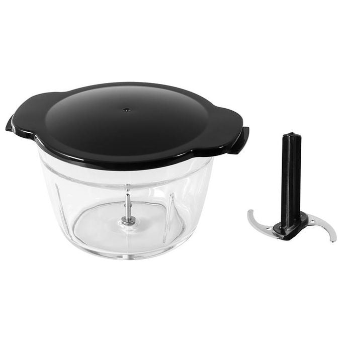 Russell Hobbs 27130-56 Tritatutto Elettrico 0.5 L 200 W Lame Inox Ciotola in Vetro Lavastoviglie colore Rosso