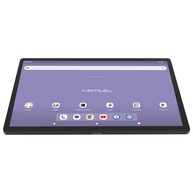 Mediacom M-SP1AZ46 SmartPad Azimut 4 Tablet 10.5'' 4G LTE 6 GB RAM 128 GB Android 13 colore Grigio