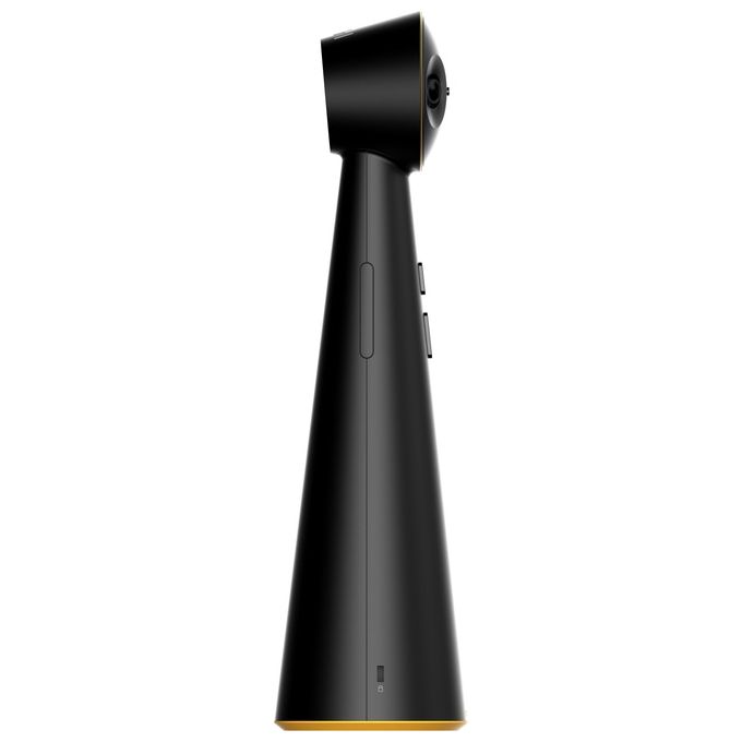 Ipevo 5-910-2-08-00 TOTEM 180 Telecamera per conferenze 4K 180° con AI Auto Framing e microfoni omnidirezionali colore Nero e Blu