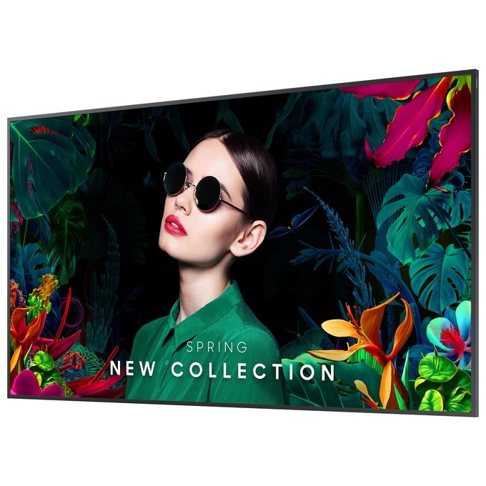 Samsung LH75QMCEBGCXEN QM75C Pannello piatto per segnaletica digitale 75'' 4K Ultra HD 500 cd-m² Wi-Fi Tizen 24-7 colore Nero