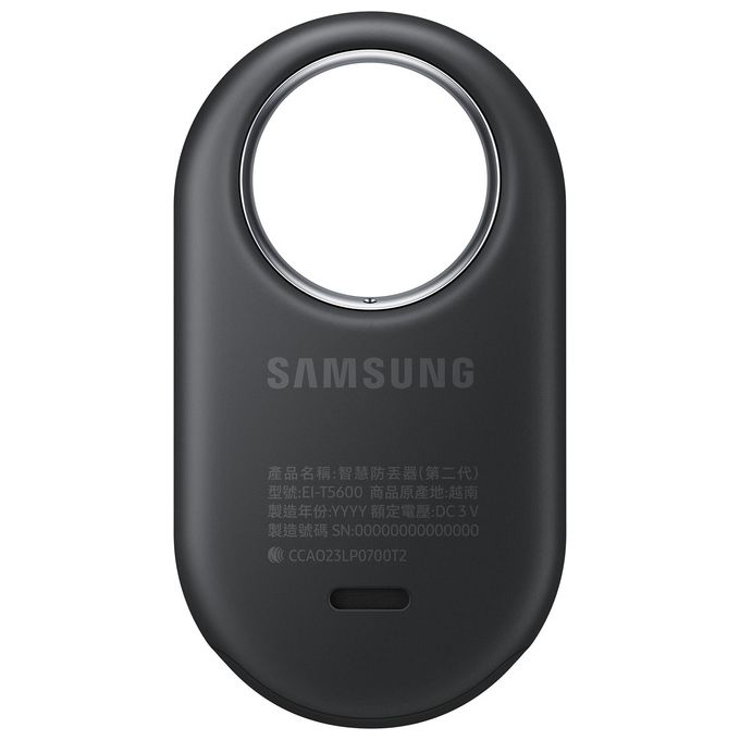 Samsung EI-T5600BBEGEU Galaxy SmartTag2 Localizzatore Bluetooth IP67 Modalita' Smarrito autonomia 500 giorni colore Nero