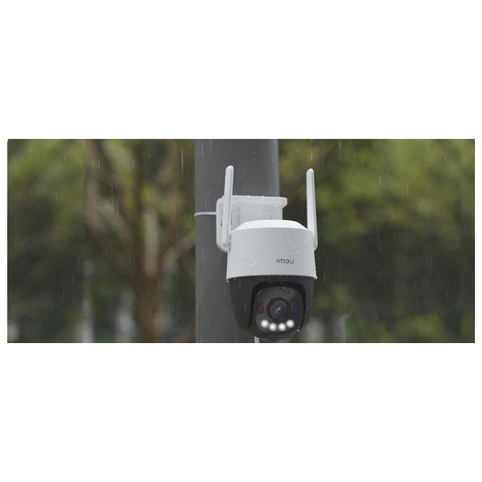 Imou IPC-K7FP-3H0TE-EU Cruiser SC Telecamera IP PTZ 4G 3MP 2K Full Color Wi-Fi 6 IP66 visione notturna 30m sirena 110 dB colore Bianco