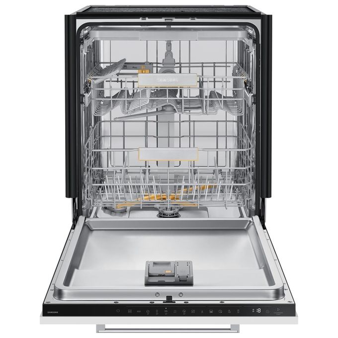 Samsung DW60DG790B00U1 Serie 6 JetClean Lavastoviglie Incasso 14 coperti Classe A 43 dB Wi-Fi SmartThings Auto Open (82x60x55 cm) colore Nero