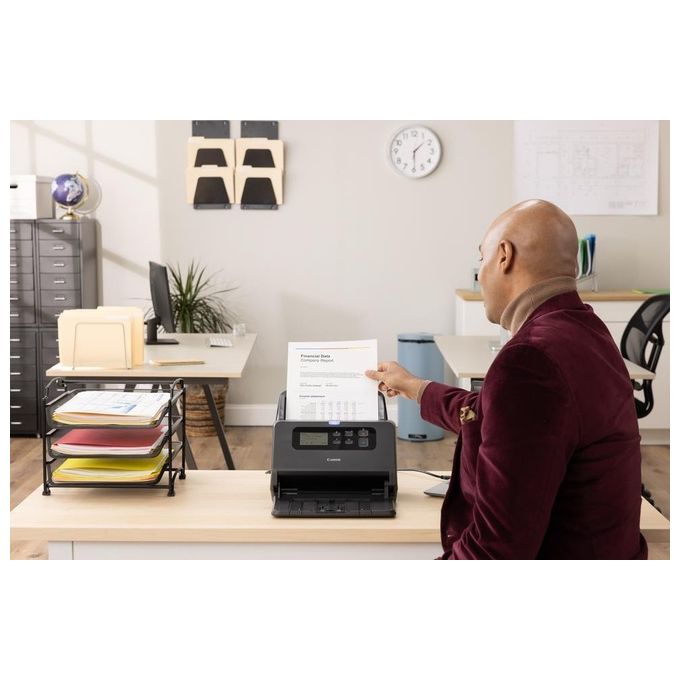 Canon 2405C003AF imageFORMULA DR-M260 Scanner ADF A4 600x600 DPI 60 ppm Duplex USB 3.1 colore Nero