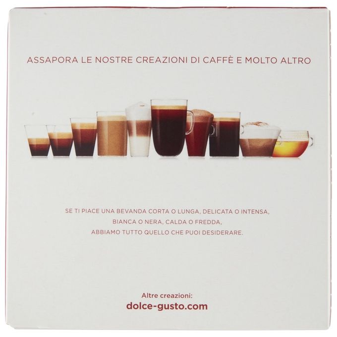 Nescafé Dolce Gusto, Caffe' Ginseng, 16 Capsule, Tostatura Media