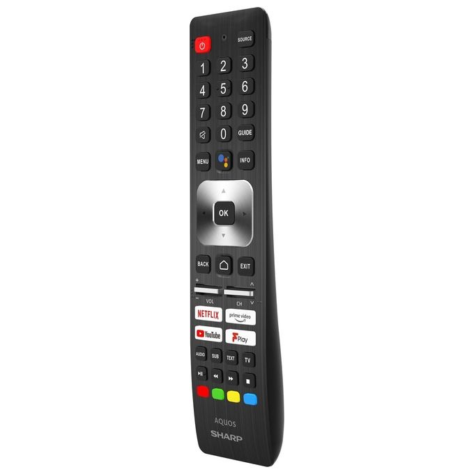 Sharp 43GP6265E Smart TV 43'' 4K Ultra HD QLED Google TV Dolby Vision Dolby Atmos colore Nero